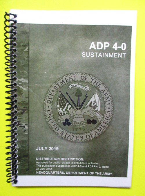 ADP 4-0 Sustainment - 2019 - BIG Size